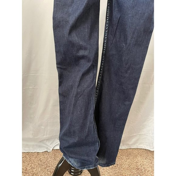 Silver Women's Dark Wash Toni Light Distressed Boot Cut Jeans - 28x33 - Picture 7 of 13